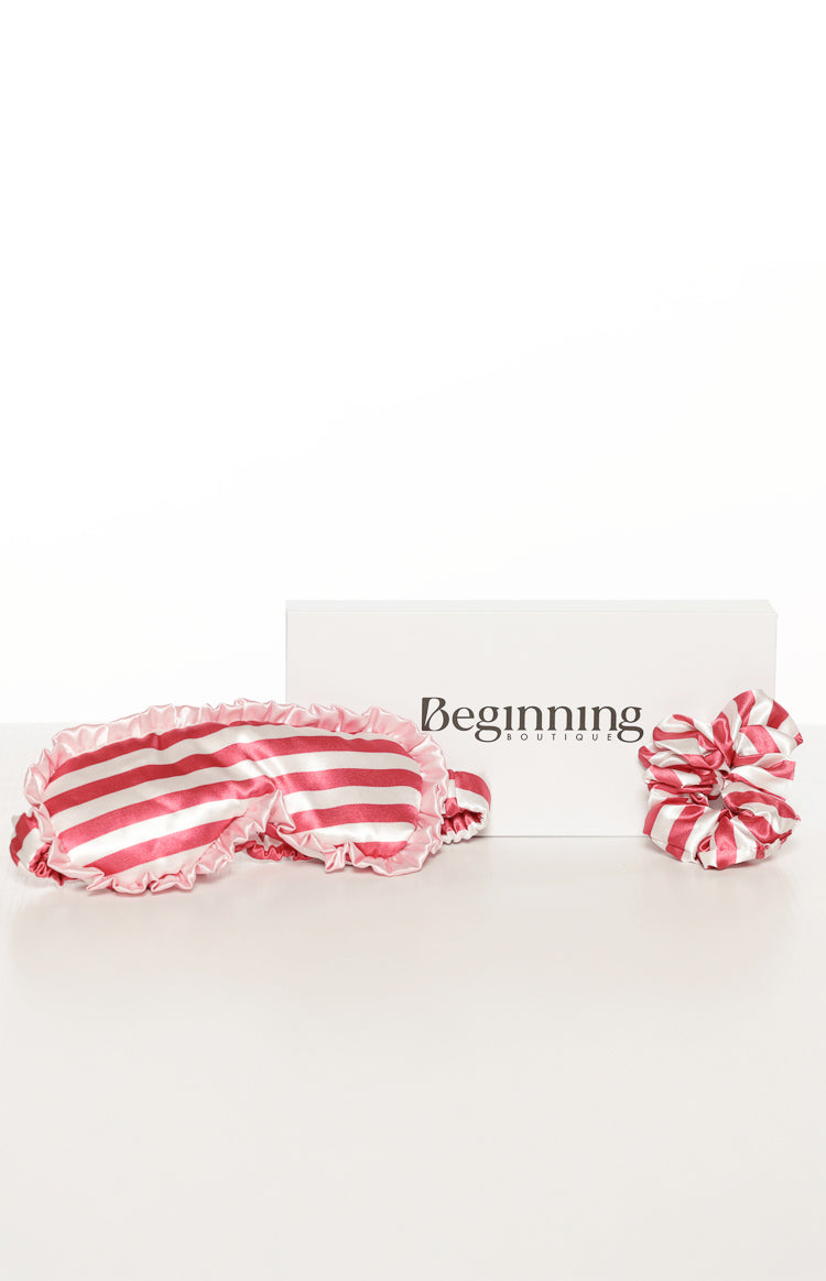 Georgina Eye Mask and Scrunchie Satin Set (FREE over $150)