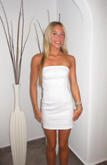 Carminia White Mini Dress