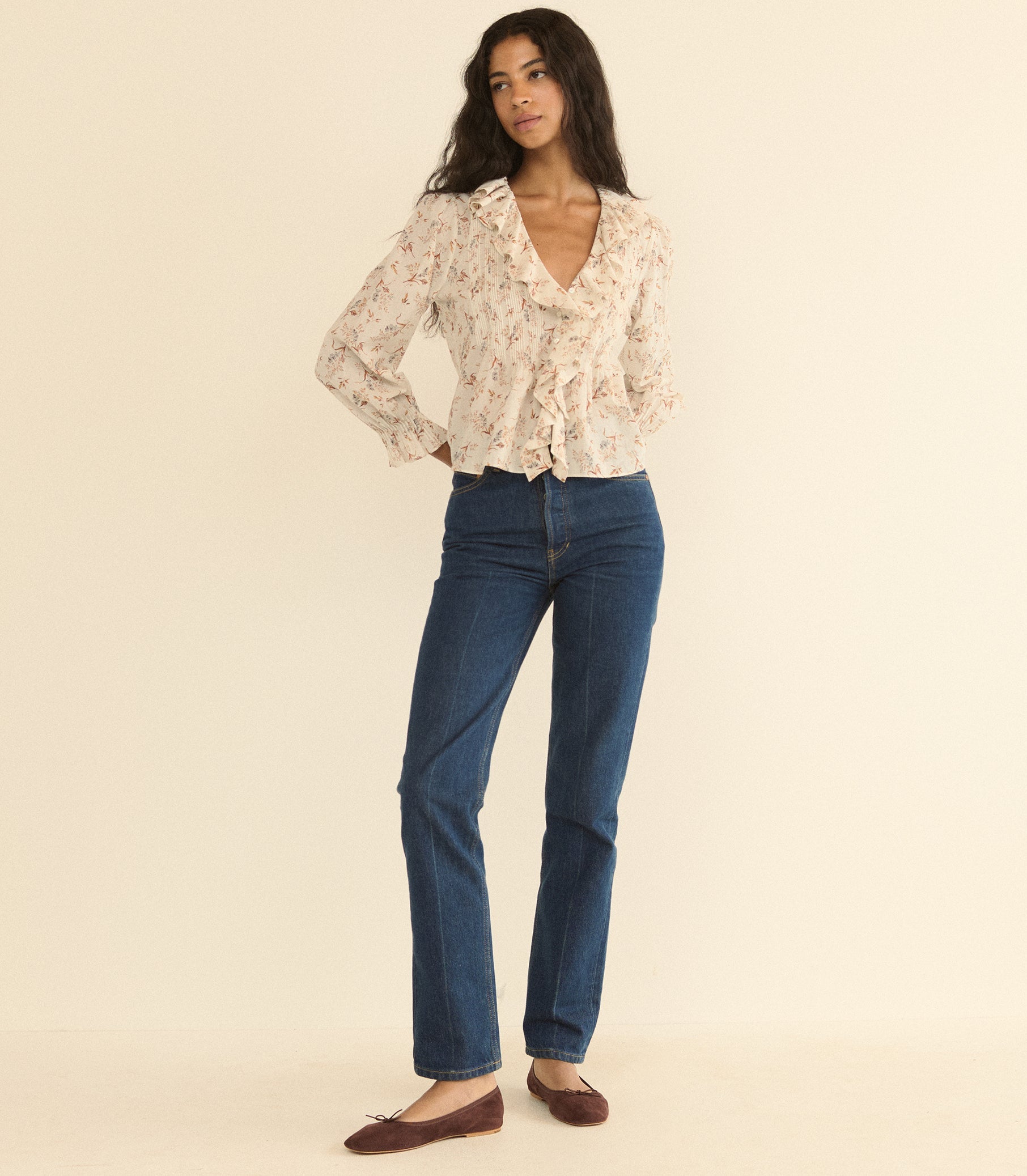 HARDY TOP -- CRÈME WINDSWEPT MEADOW