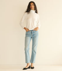 HAWTHORN TURTLENECK -- SALT