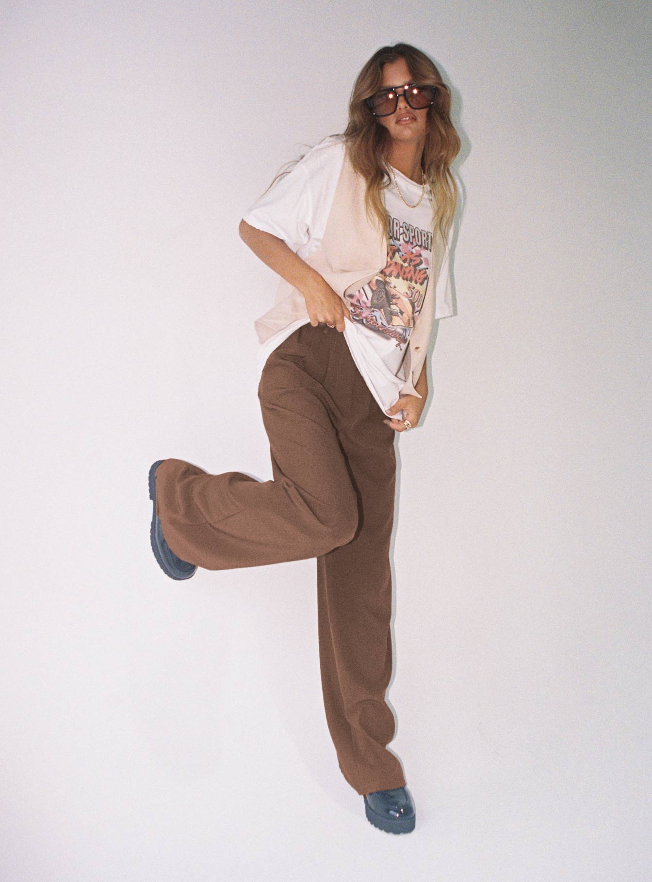 Archer Pants Brown Lower Impact