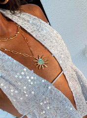 Split The Difference Necklace Pack Gold