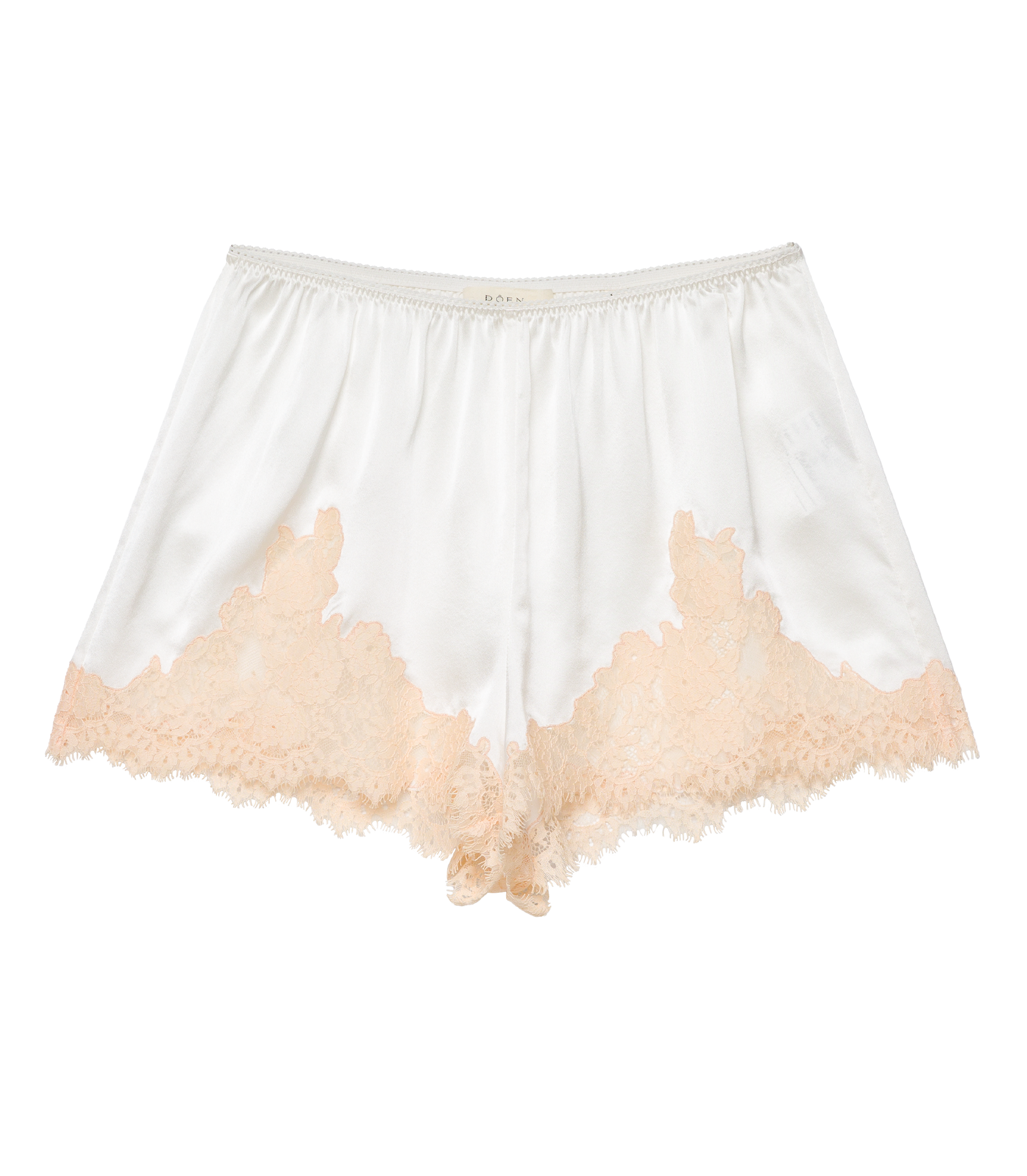 IONA SHORT -- SALT AND PEACH LACE