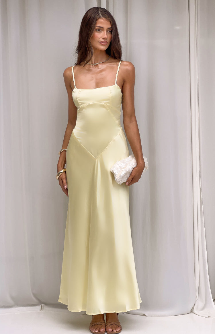 Joey Yellow Maxi Dress