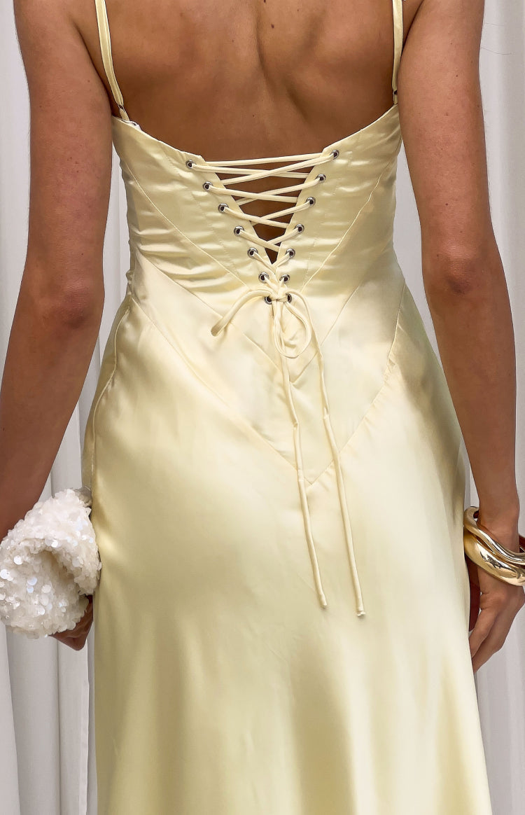 Joey Yellow Maxi Dress
