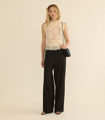 LAVONA PANT -- DARK CHARCOAL
