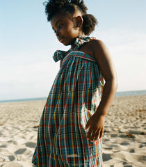 LITTLE NISHA DRESS -- ALDERBROOK PLAID
