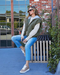 Fall And Forever Hooded Puffer Vest