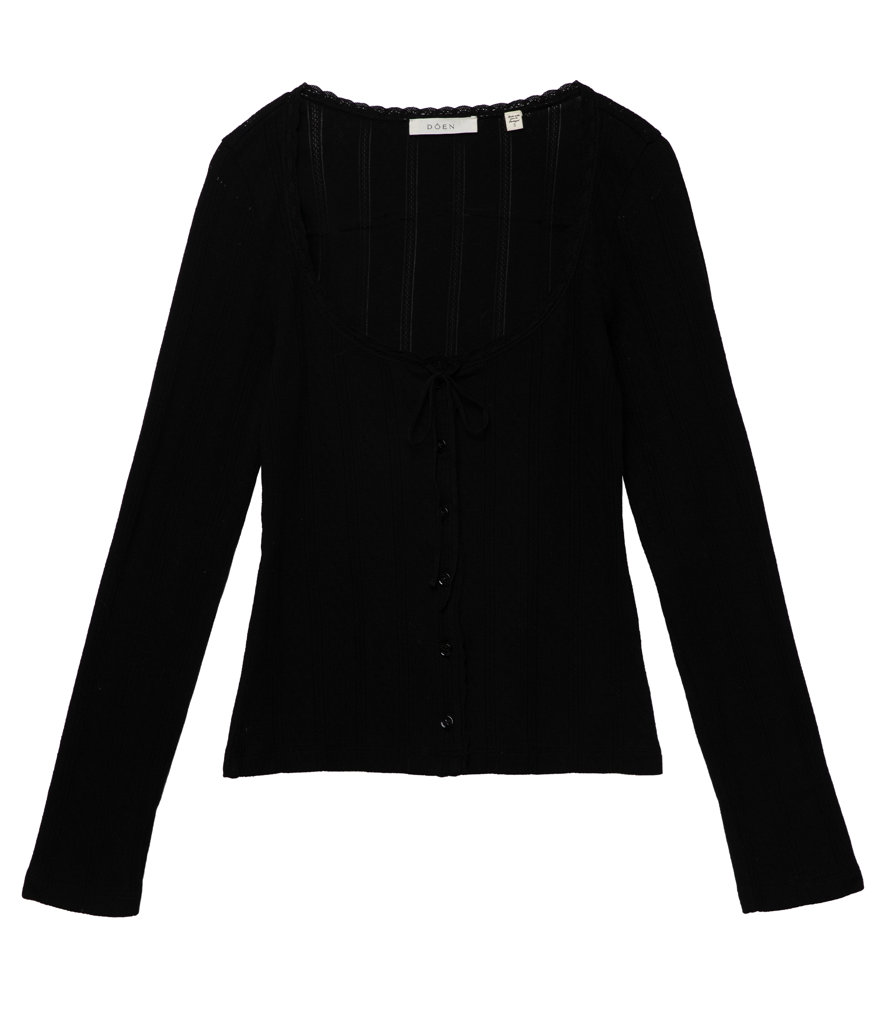 LORI TEE -- BLACK