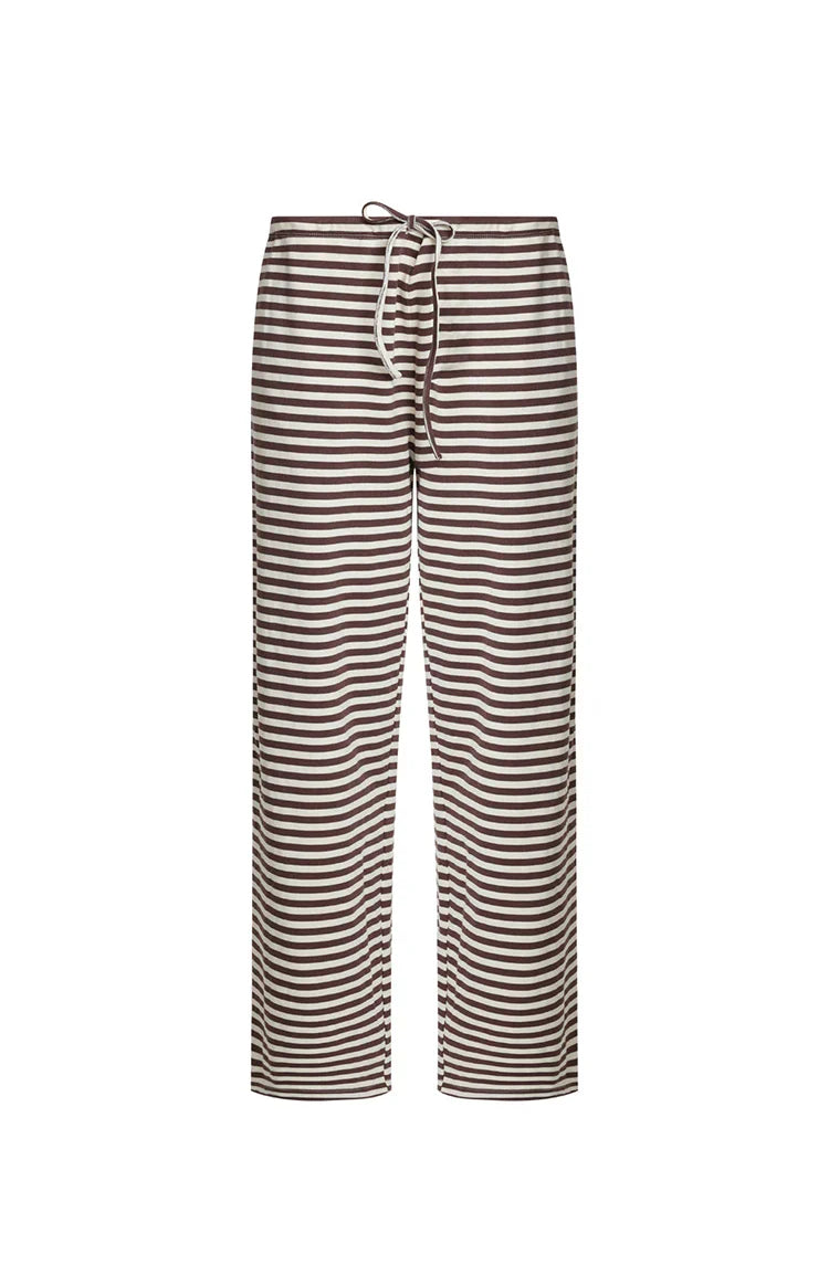 Lioness Bloom Dark Chocolate Stripe Pants