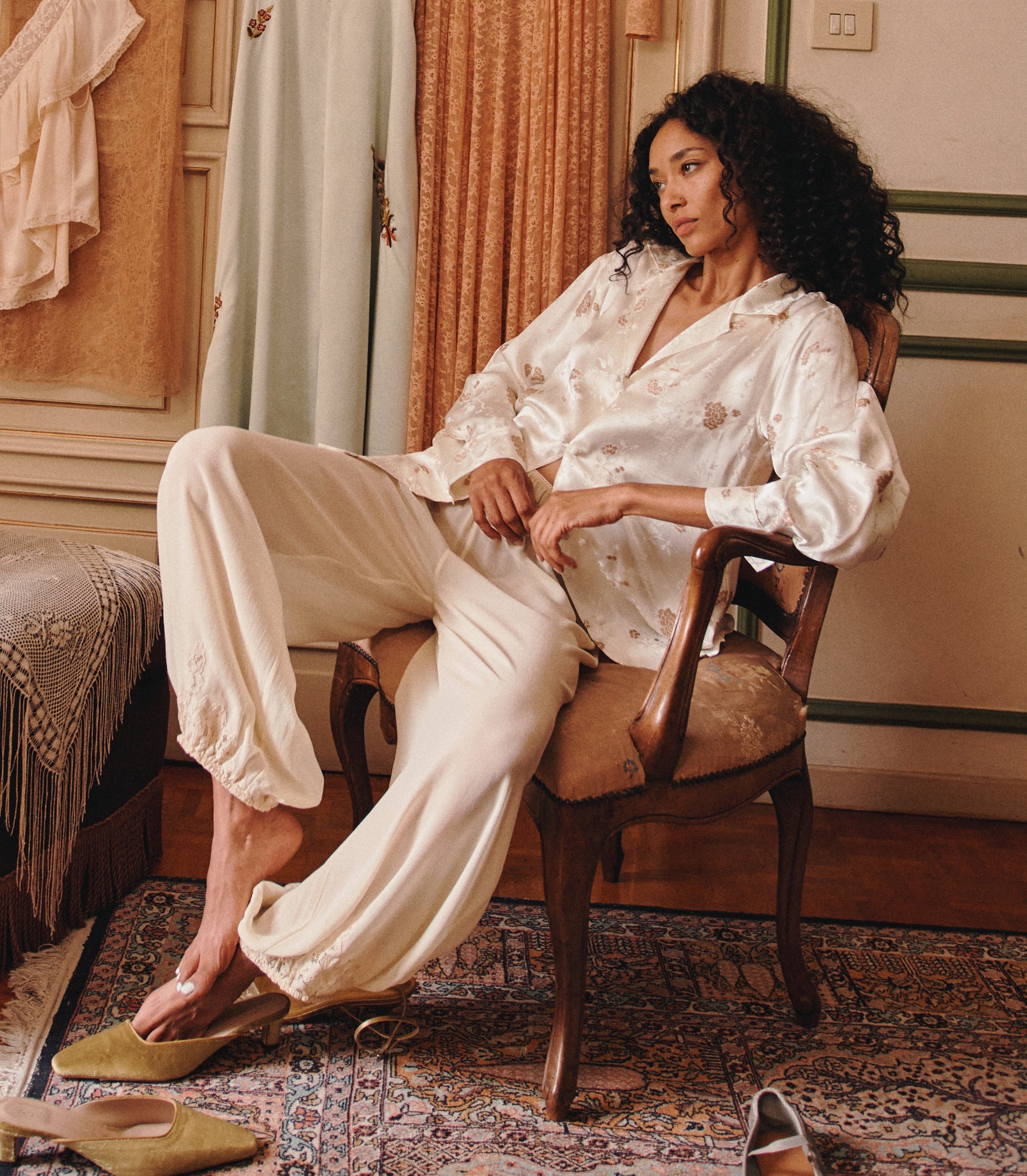 MAURISE TOP -- FRESCO TAPPEZZERIA JACQUARD