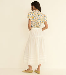 MILLIE TOP -- NARCISSUS BLOOM