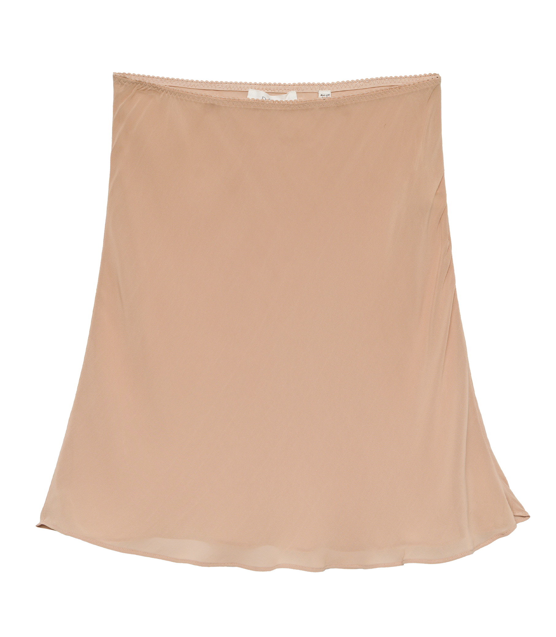 MINI SKIRT SLIP -- SAND DOLLAR
