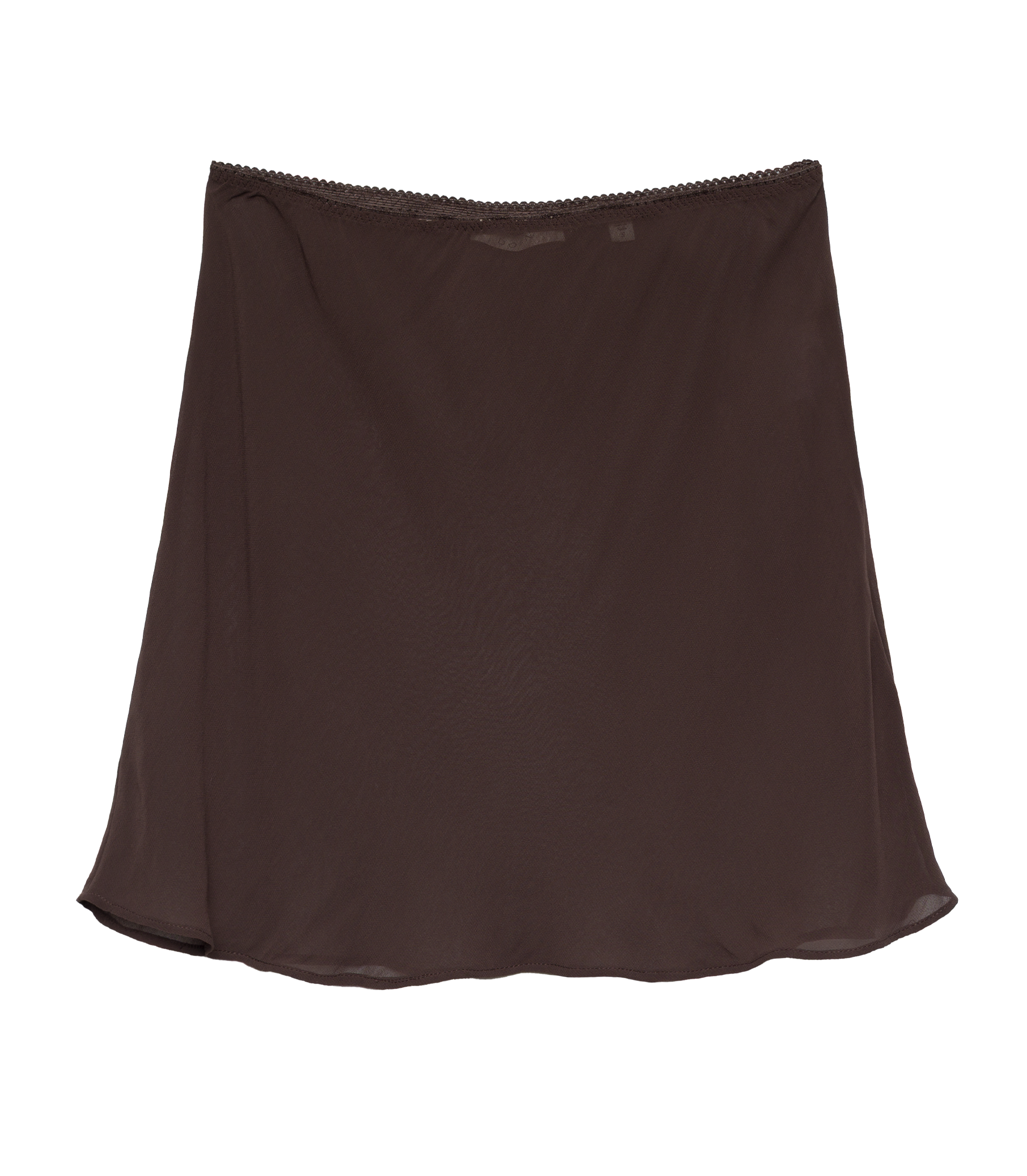 MINI SKIRT SLIP -- UMBER