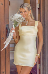 Macayle Yellow Mini Dress