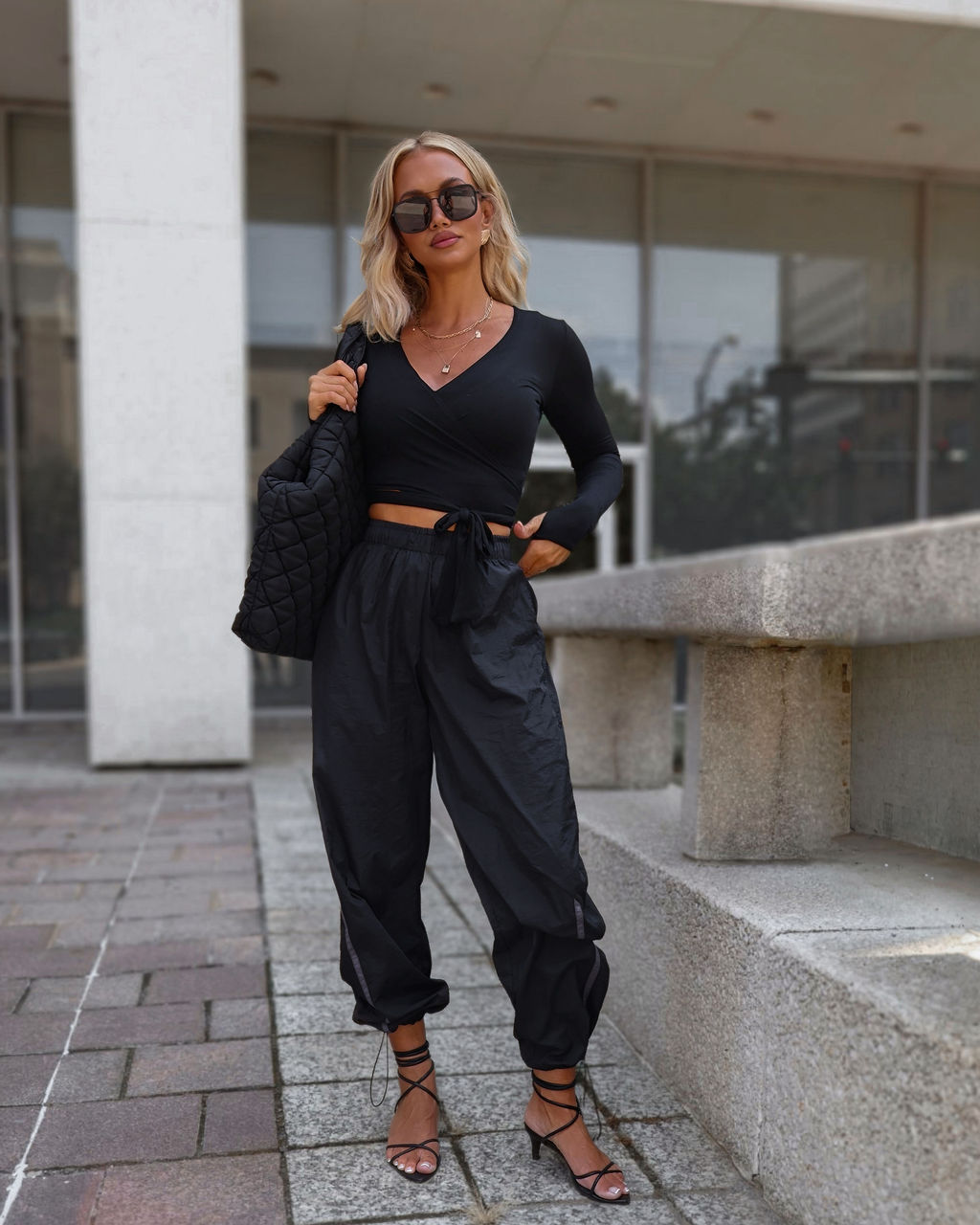 Active Standard Wrap Tie Top