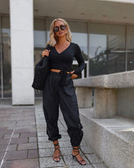 Active Standard Wrap Tie Top