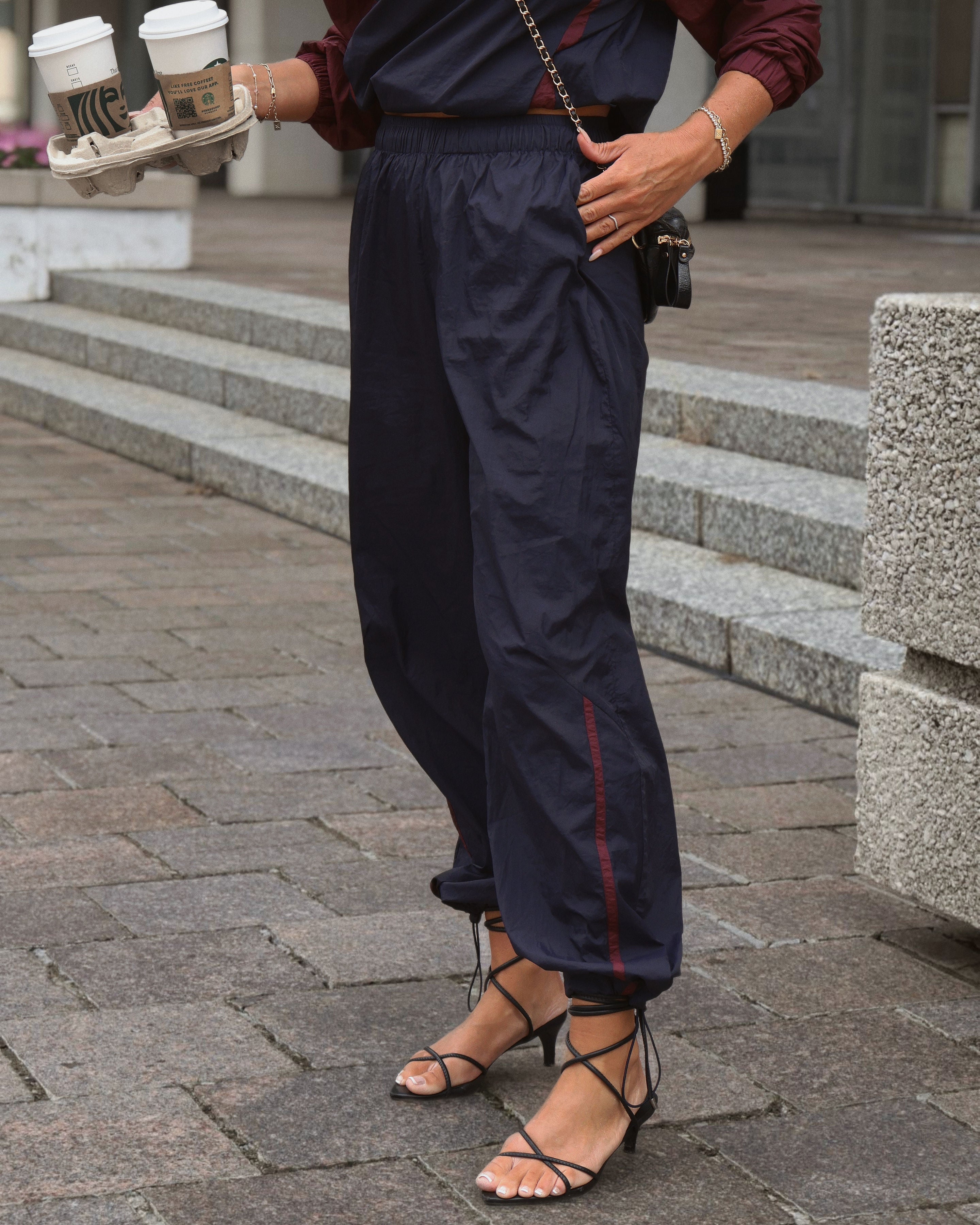 Movement Club Barrel Drawstring Cuff Track Pants