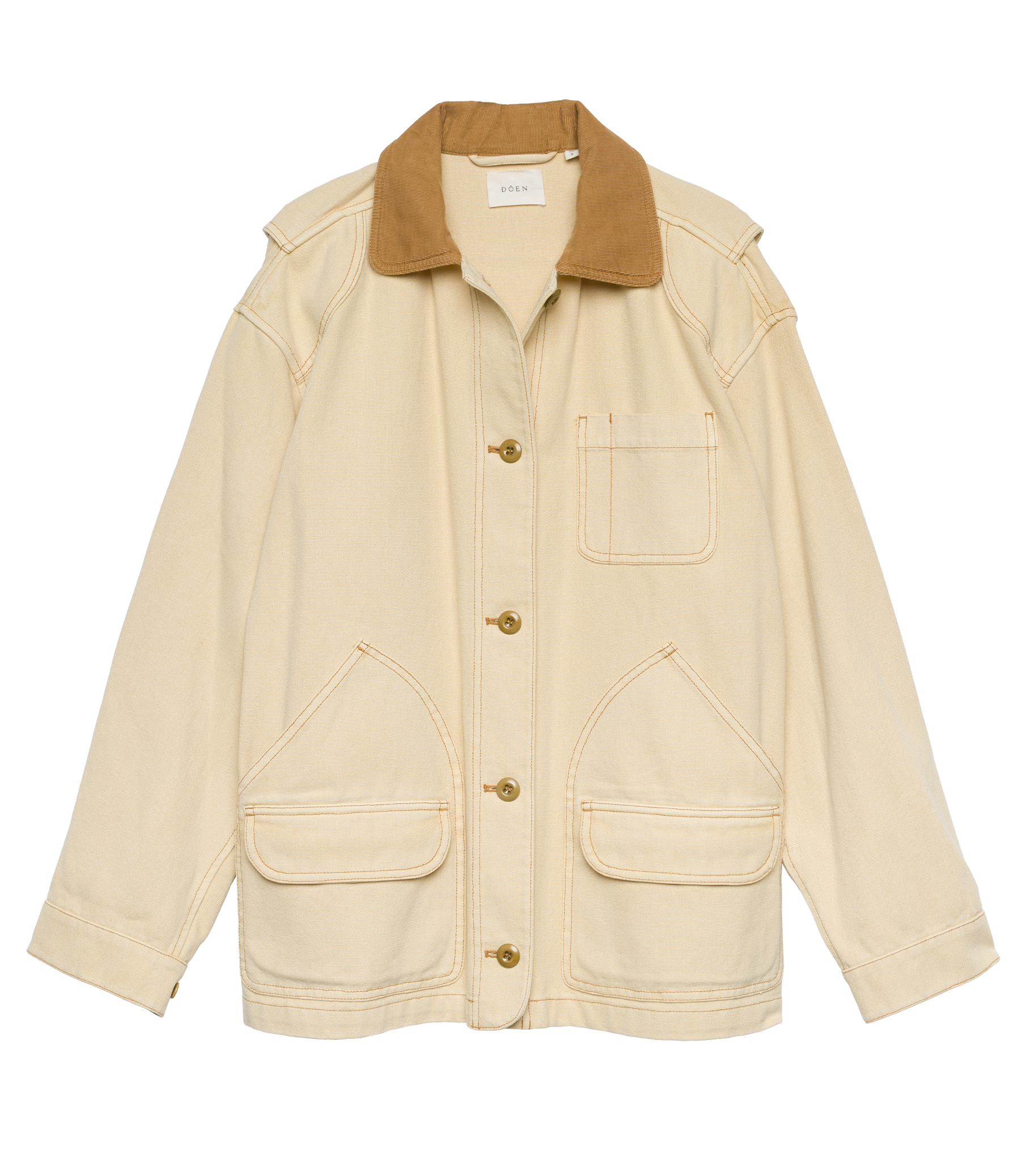 PASCUAL JACKET -- STRAW