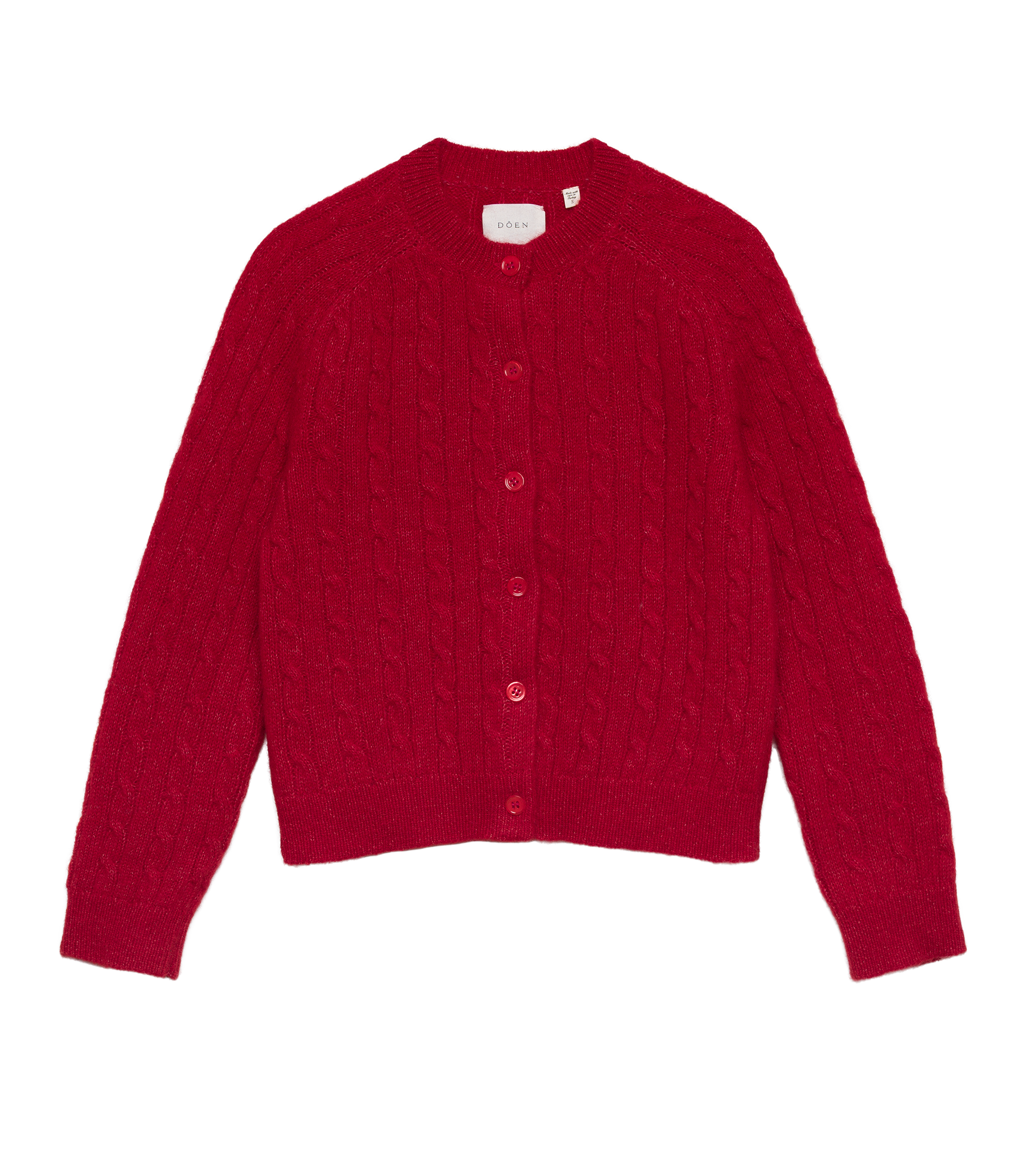 PENROSE CARDIGAN -- CERISE
