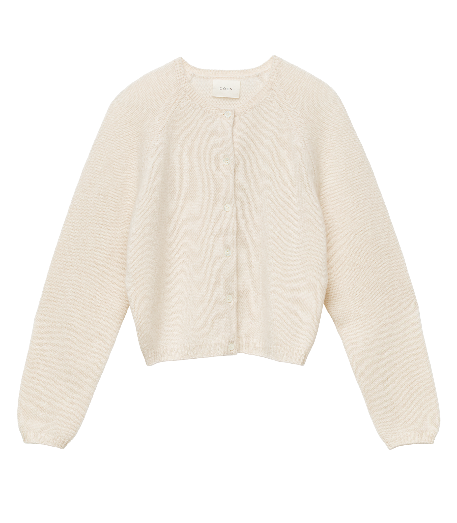 PEROLINE CASHMERE CARDIGAN -- DOGWOOD