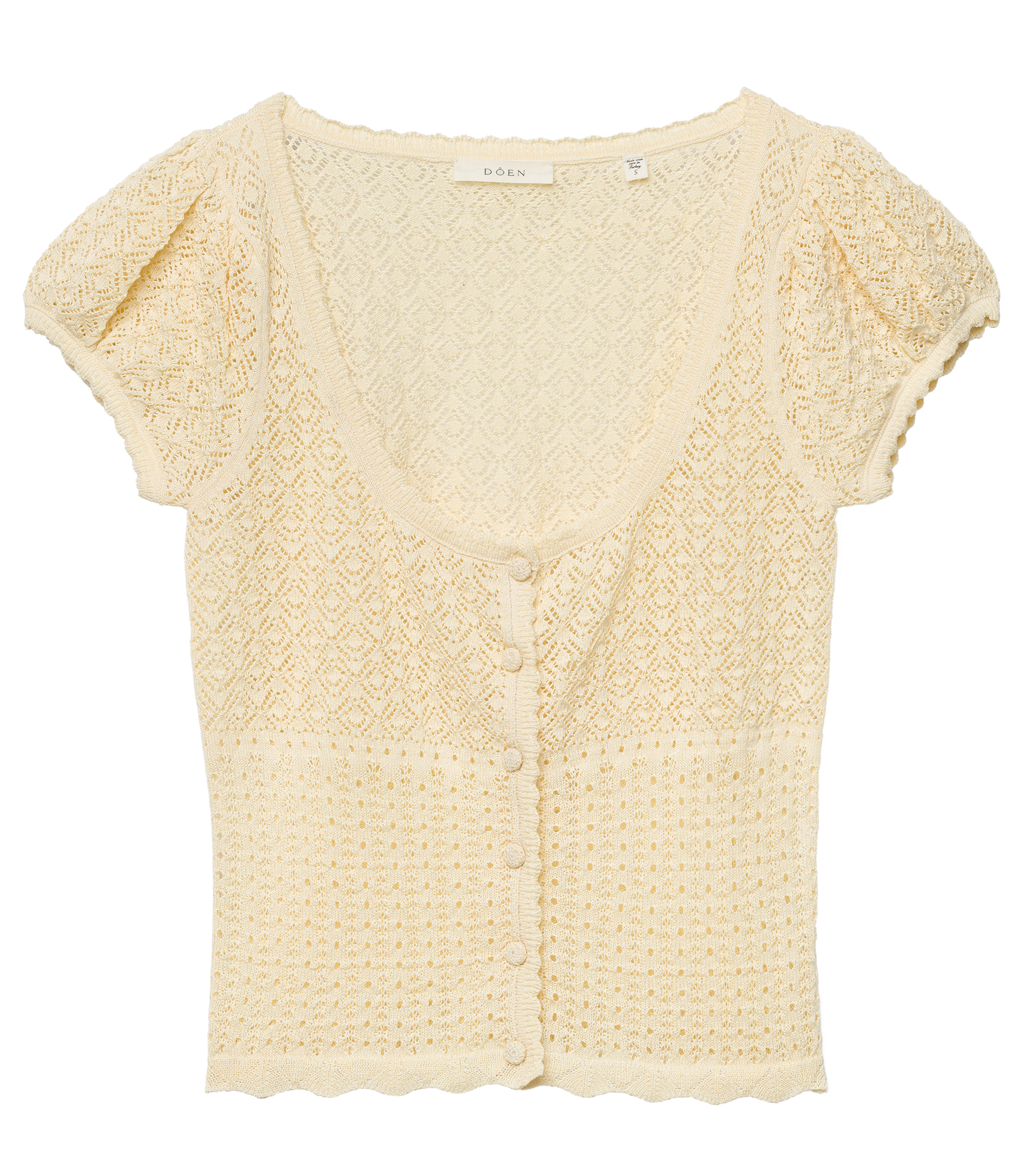 PRISCILLA CARDIGAN -- VANILLA