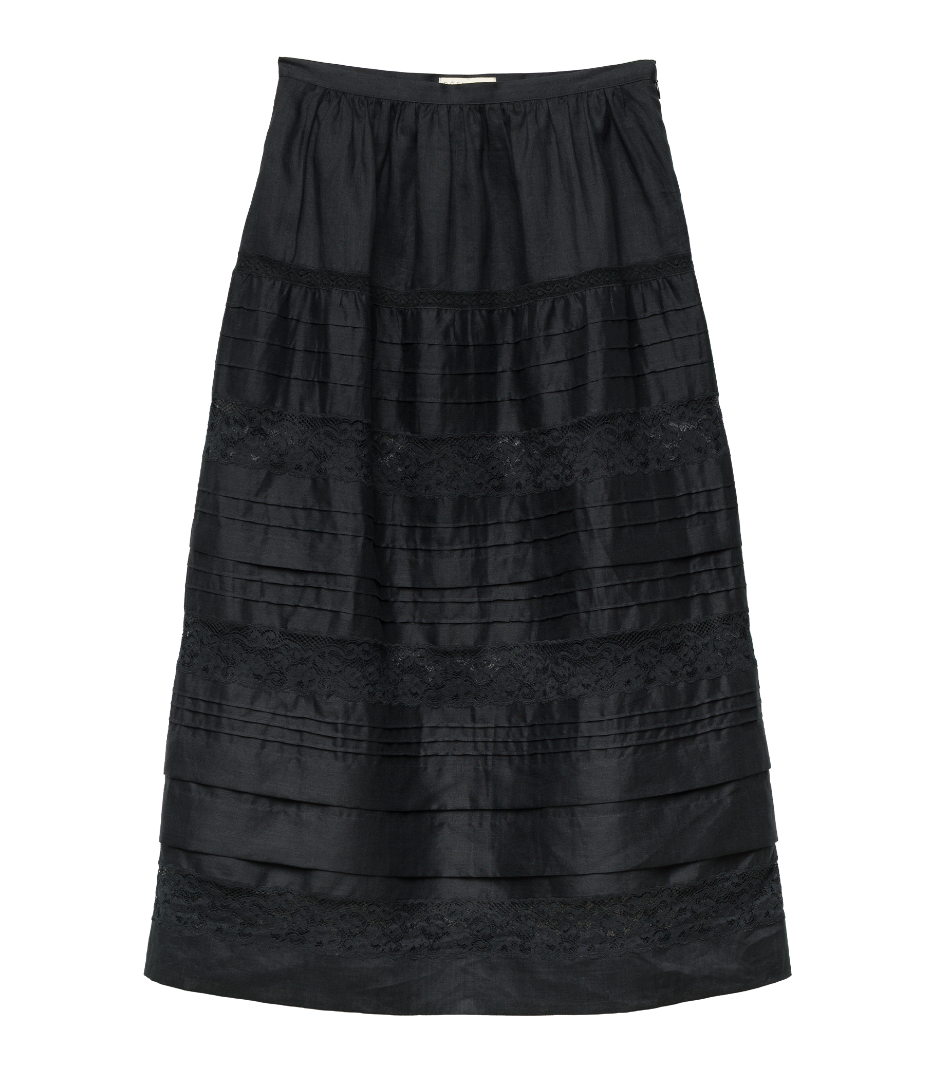 SIDRA SKIRT -- BLACK