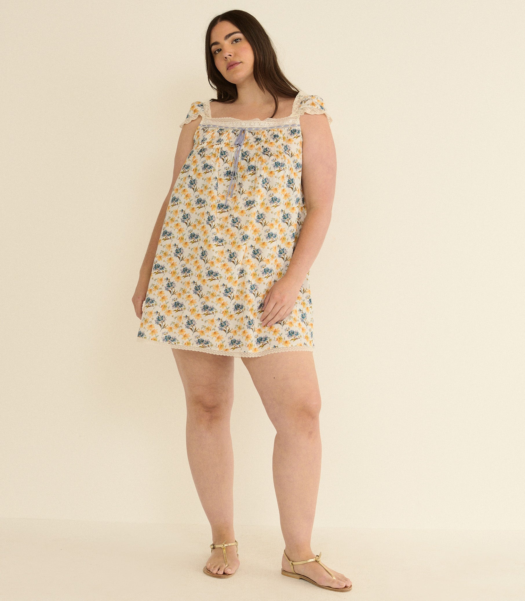 SIRONA DRESS -- NARCISSUS BLOOM