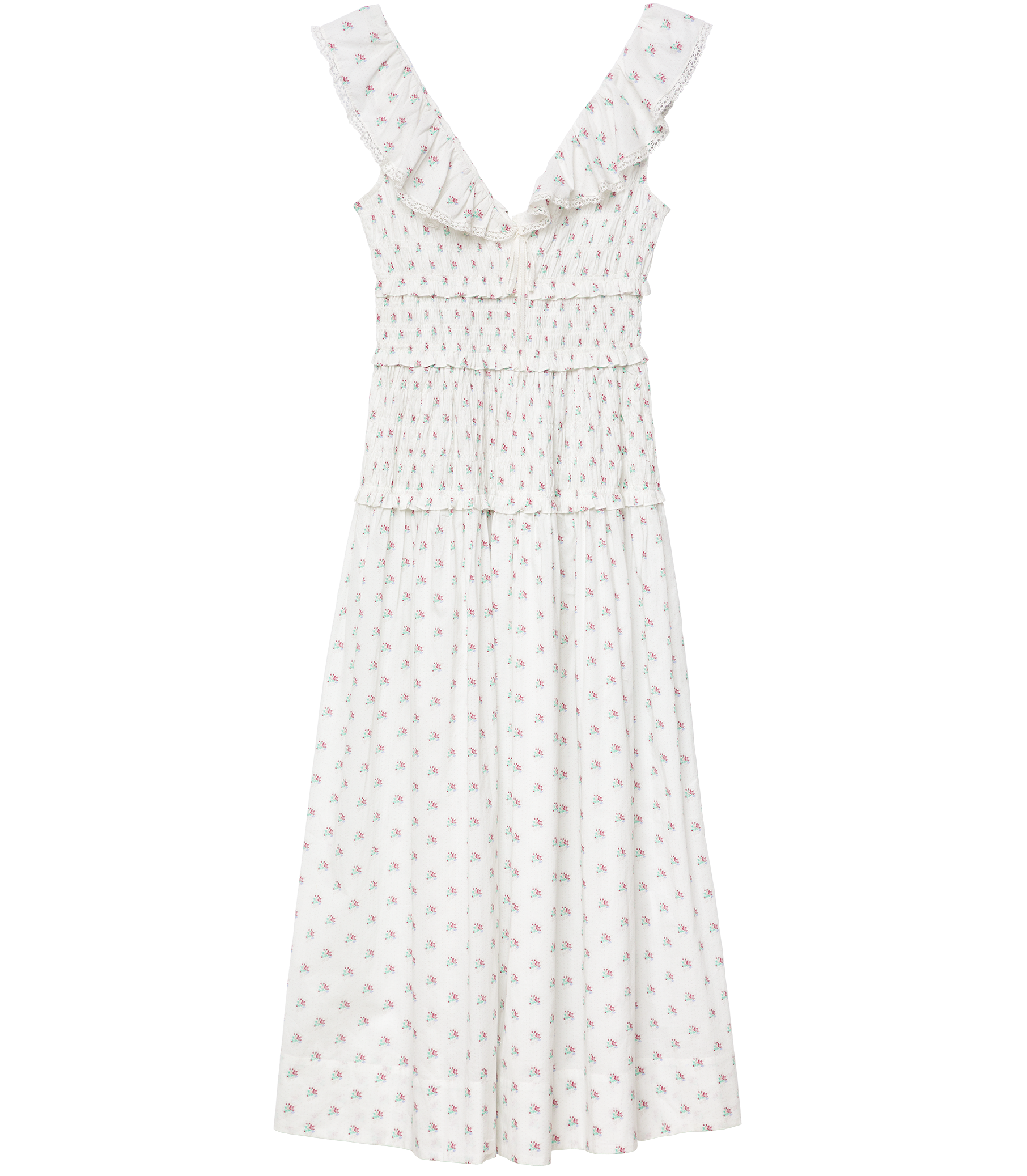 SORINA DRESS -- PETIT POSY CALICO