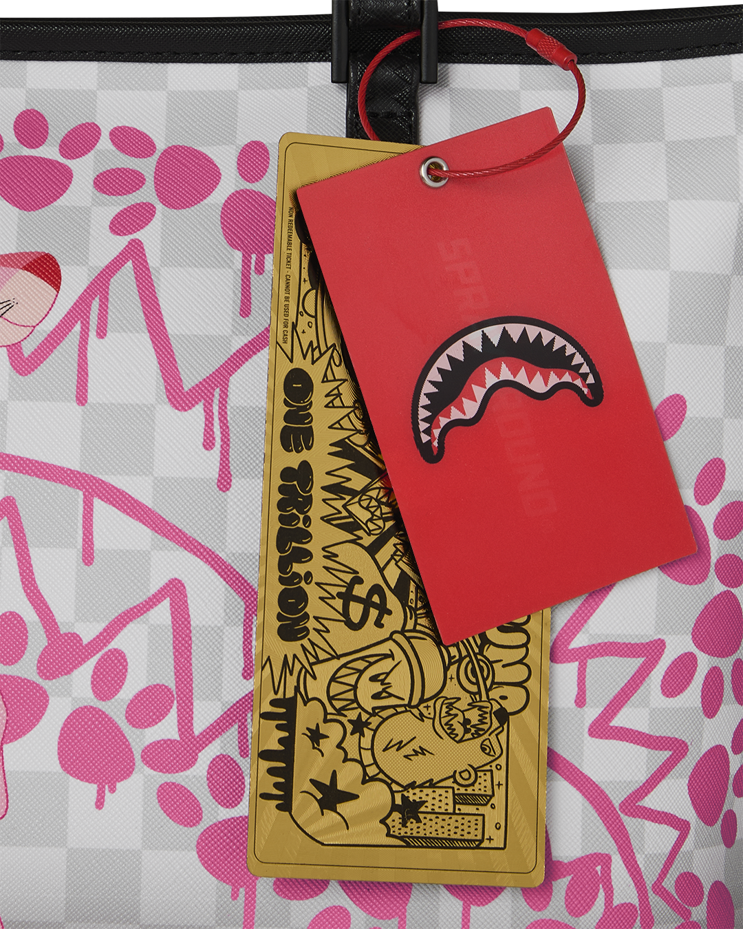 PINK PANTHER PAWPRINTS TOTE
