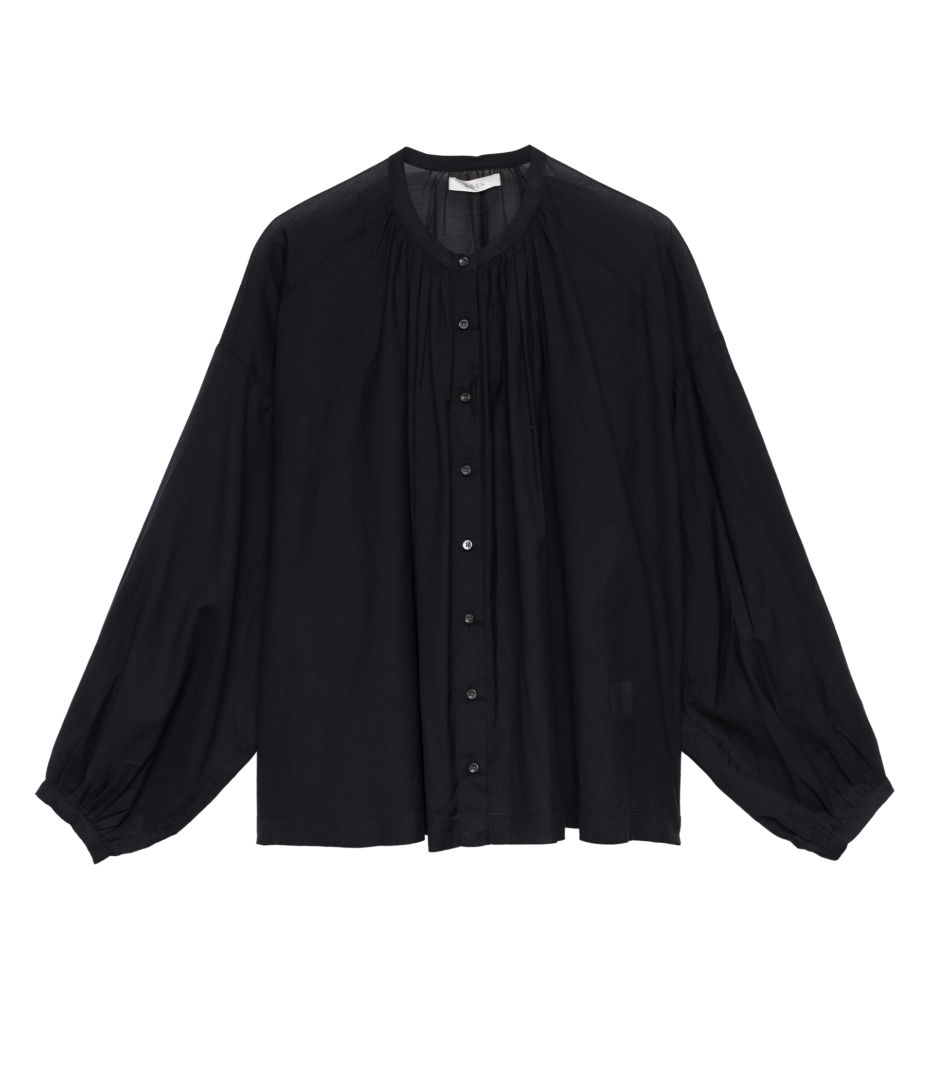 THE JANE BLOUSE -- BLACK