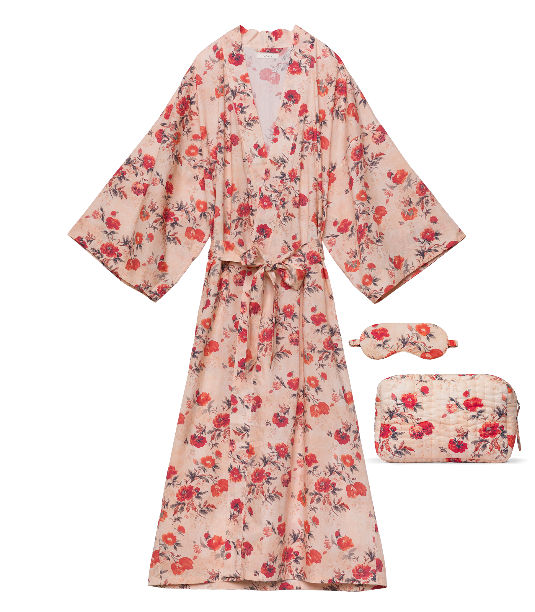 GRANDE QUINCE POUCH -- TULIP POSY