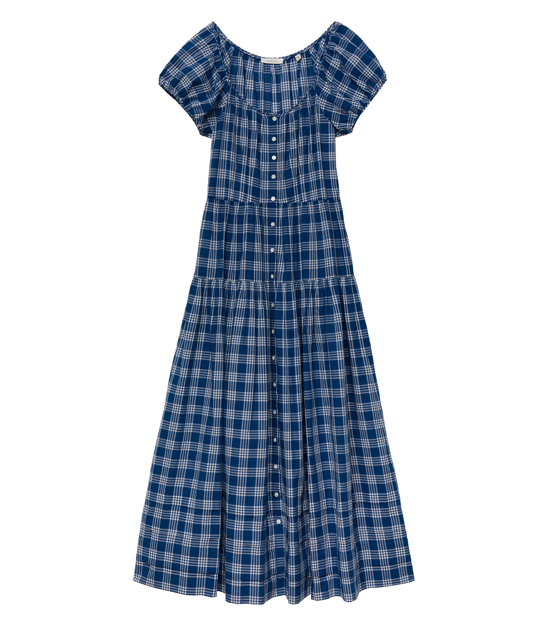 VALENNE DRESS -- DORSET PLAID