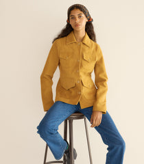 VARTAN JACKET -- WILD CHICORY