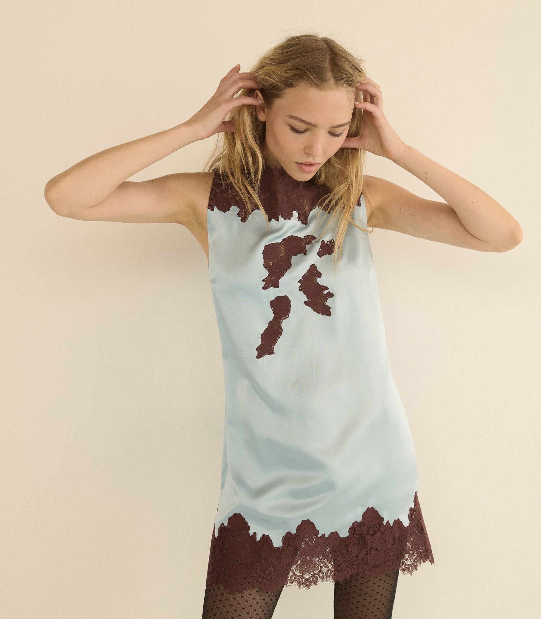 VIDA DRESS -- CLOUDLESS SKY